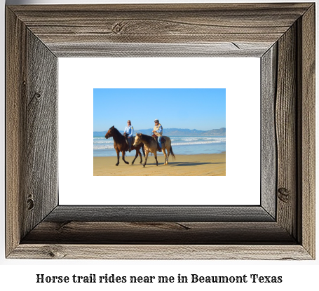 horse trail rides near me in Beaumont, Texas